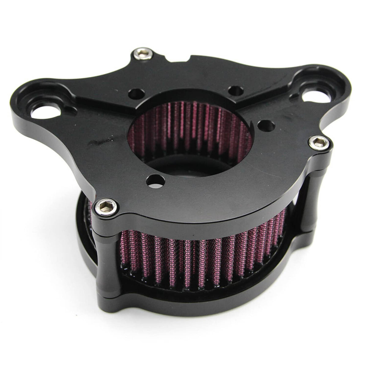 Solidspare Lucency Air Cleaner Intake Filter Systems For Harley Sportster XL 883 1200 04-17