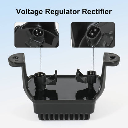 Solidspare New Regulator Rectifier 74505-09A 12V Fits For Harley Touring 2009-2015