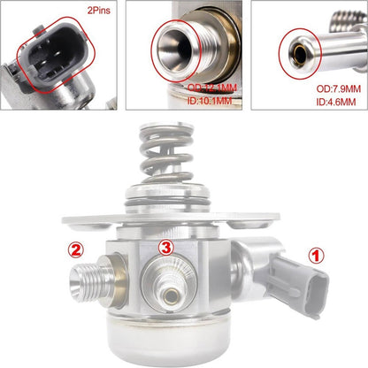 Solidspare High Pressure Fuel Pump for 2011-2016 Santa Fe Sonata Optima Sorento 2.0L 2.4L
