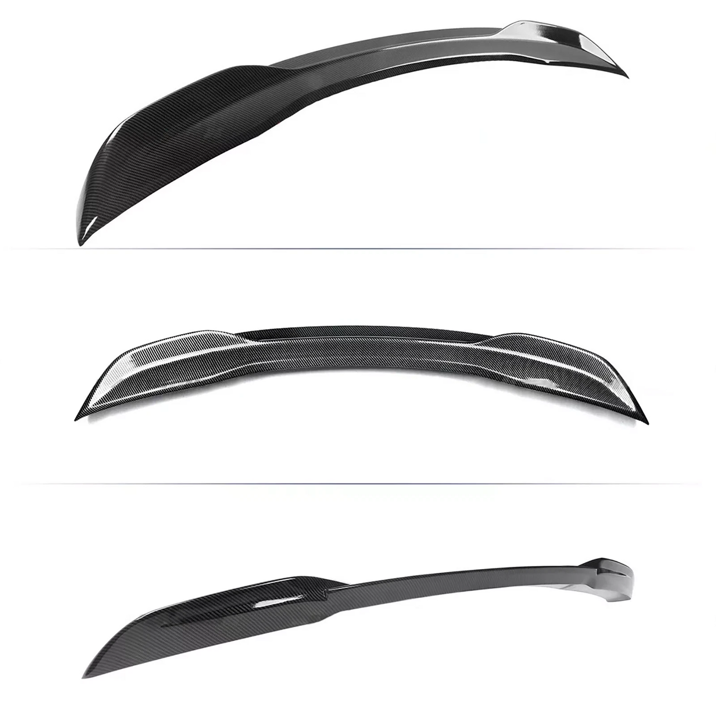 For 2022-2024 Honda Civic CF Painted Rear Trunk & Roof Spoiler Wing & Front Lip