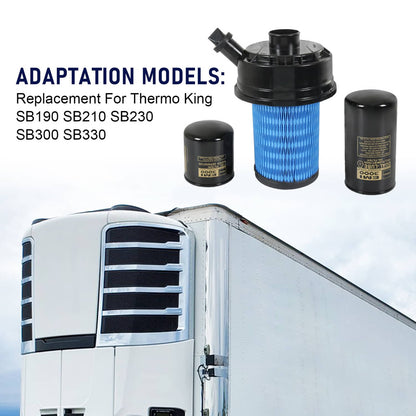 Solidspare Filter Kit For Thermo King SB190 SB210 SB230 SB300 SB330 11-9182 11-9300 11-9342