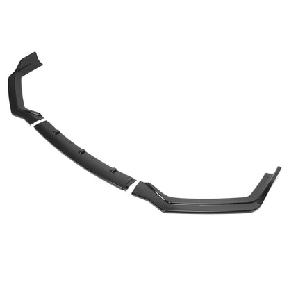Solid Spare Fits Infiniti Q50 Sport 18-24 Gloss Black PP 3PC Front Bumper Lip Chin Splitter