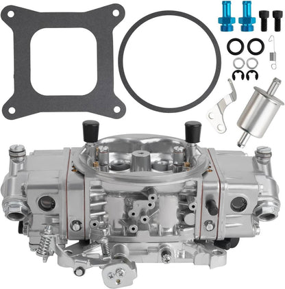 Solidspare Performance Race Carburetor Double Pumper Mechanical 4 Barrel BR-67201 850CFM