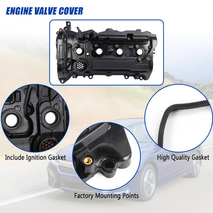 Solidspare Engine Valve Cover For Honda Accord 2013-2017 CR-V 2015-2019 L4 2.4L WITH Gasket