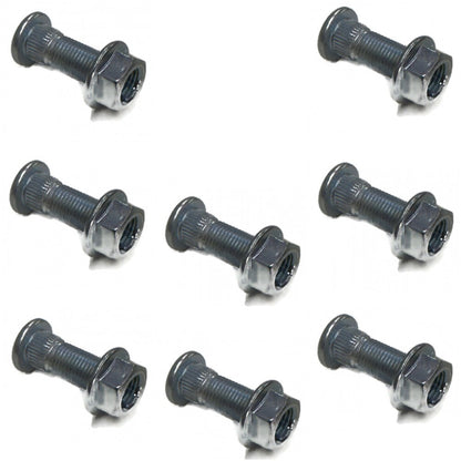 (8) Wheel Studs 3/8" and Nuts 3/8"-24 for Polaris 1999 2001-2008 Ranger 500 ATV