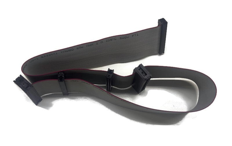 24" 2ft Universal 34-Pin Floppy Drive Ribbon Cable for 3.5" and/or 5.25" Drives