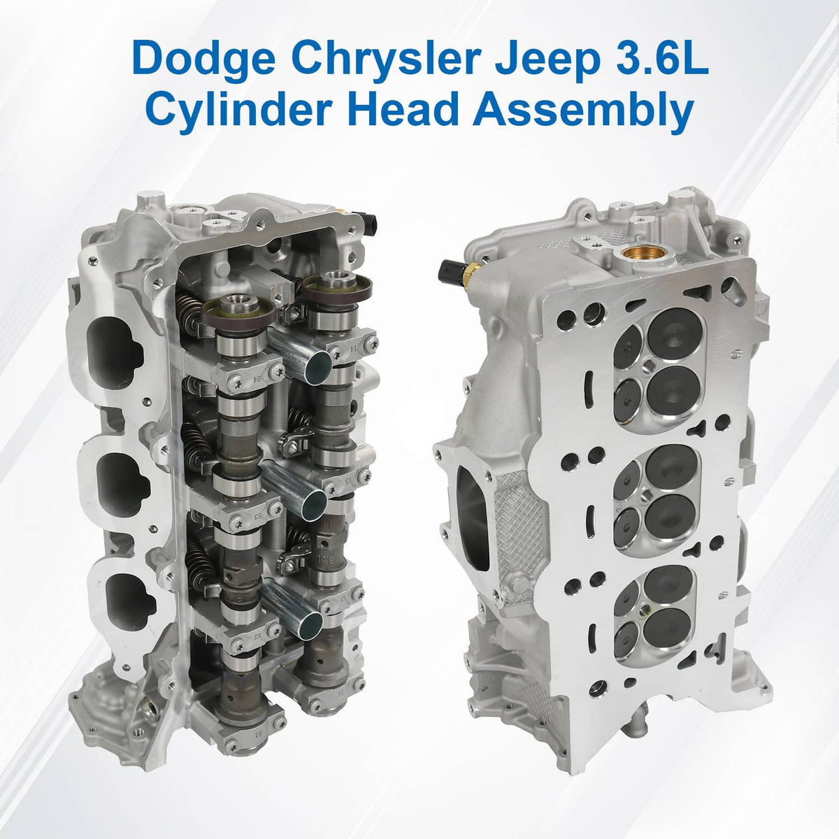 Solidspare Driver & Passenger Side Cylinder Head Assembly Pair For Dodge Chrysler Jeep 3.6L