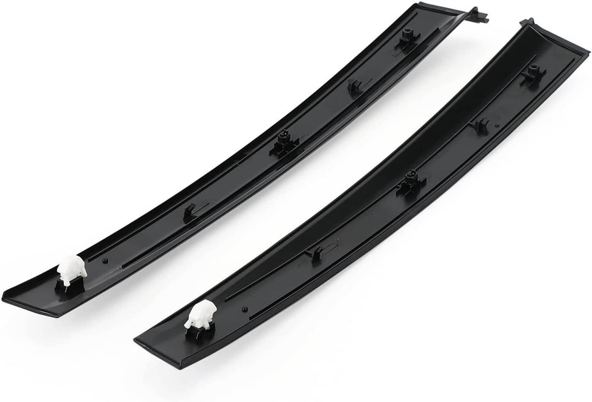 Solidspare LH & RH Door Garnish Trim Pillar Sash for 1992-1995 Honda Civic Coupe Hatchback