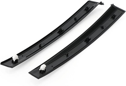 Solidspare LH & RH Door Garnish Trim Pillar Sash for 1992-1995 Honda Civic Coupe Hatchback