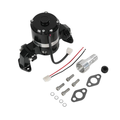 Solidspare Small Block Chevy Electric Water Pump Black 283 327 350 400 SBC High Flow EWP