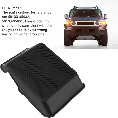 Solid Spare Driver Side Floor Cover Footrest Fit for 2007-2014 Toyota FJ Cruiser 58190-35030
