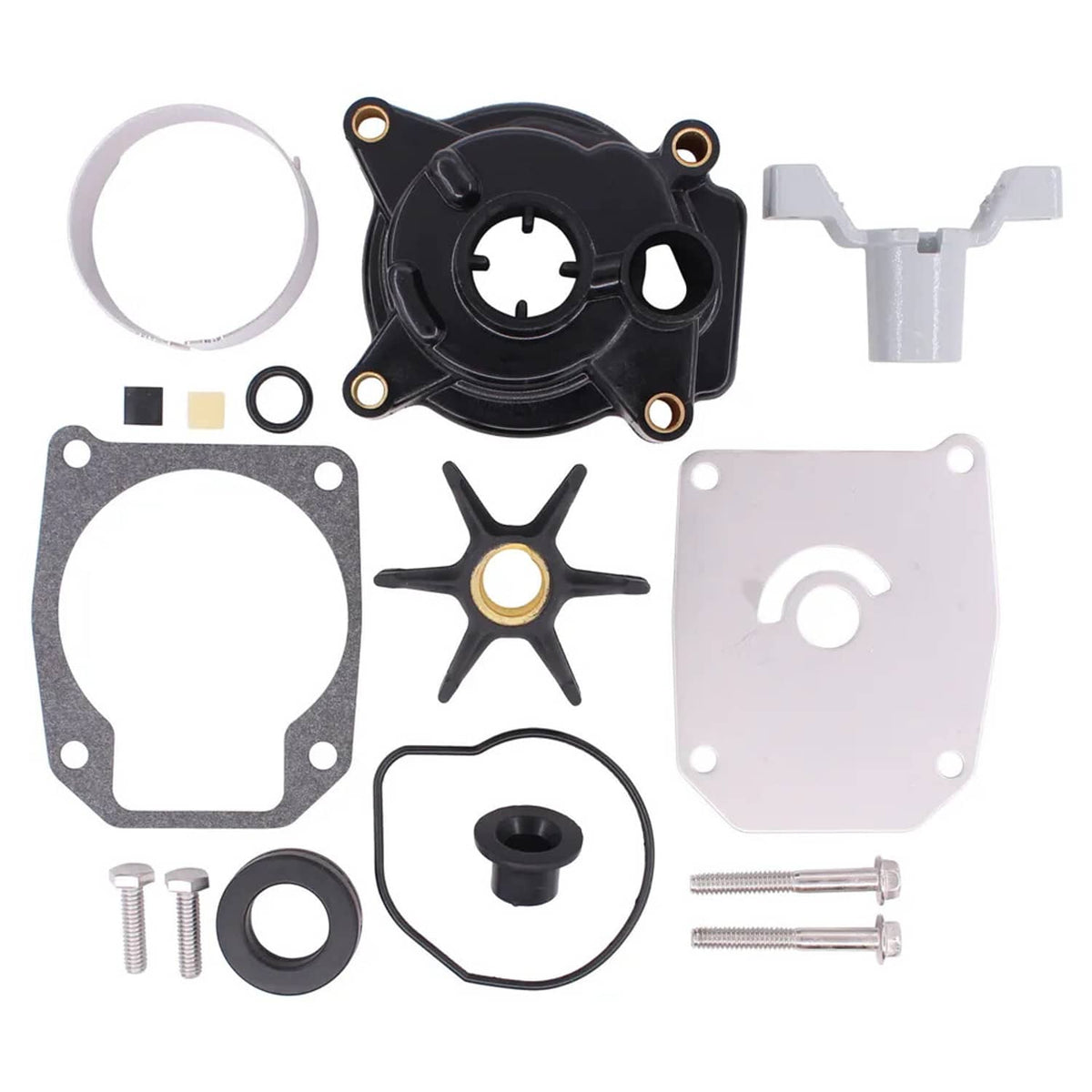 Solid Spare For Evinrude Johnson OMC Water Pump Impeller Kit 439077 0439077 390770 Brand New