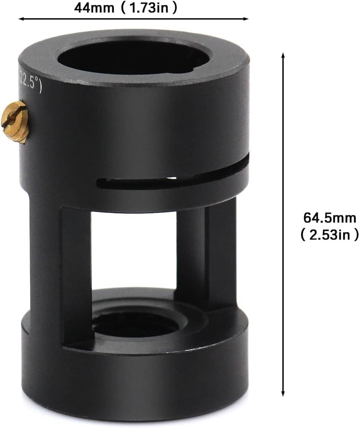 Solid Spare Tungsten Grinder & Sharpener Multi-Angle Offsets Head Tool For TIG Welding
