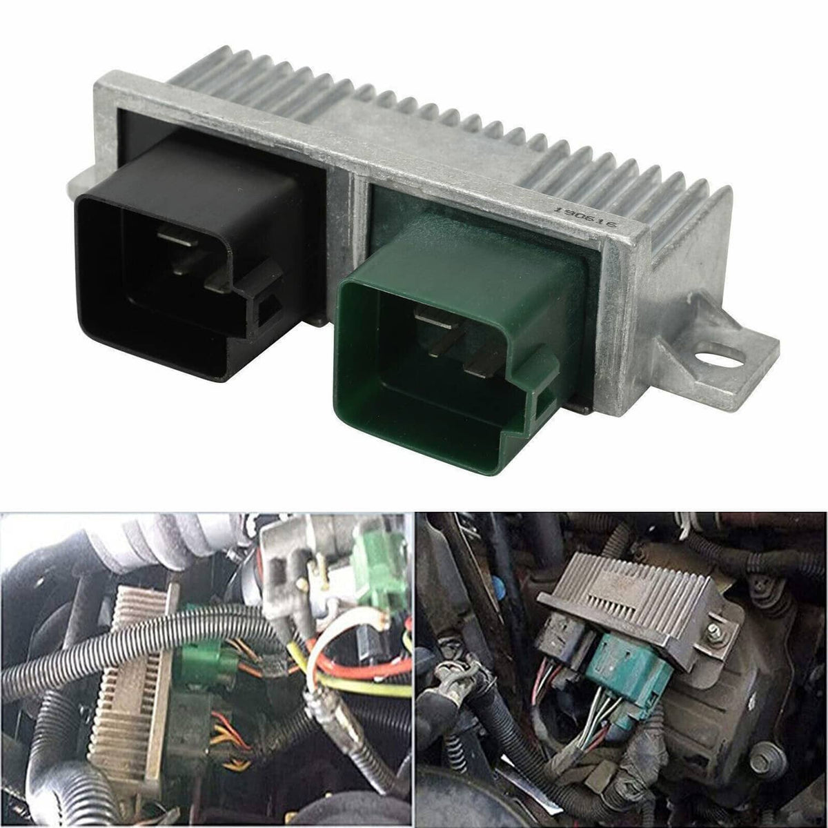 Solidspare For Ford 6.0L 7.3L Powerstroke Glow Plug Control Relay Module GPCM YC3Z12B533AA