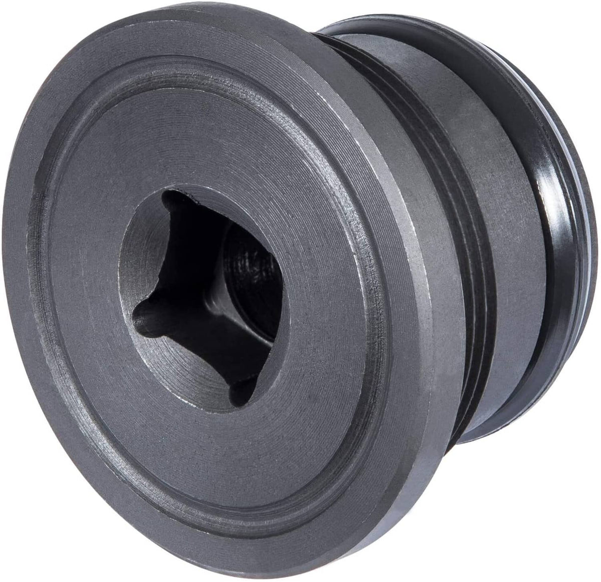 Solid Spare 4C3Z-6026-CA Oil Supply Rail End Oil Gallery Plug & Seal for Ford 7.3L 1994-2003