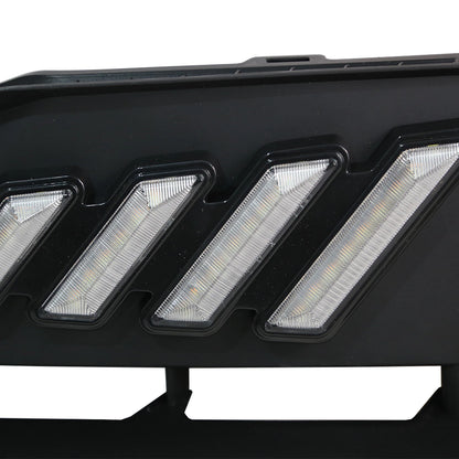 Pair LED DRL Daytime Turn Signal Fog Light Lamp Covers Fit 2019-2021 Honda Civic