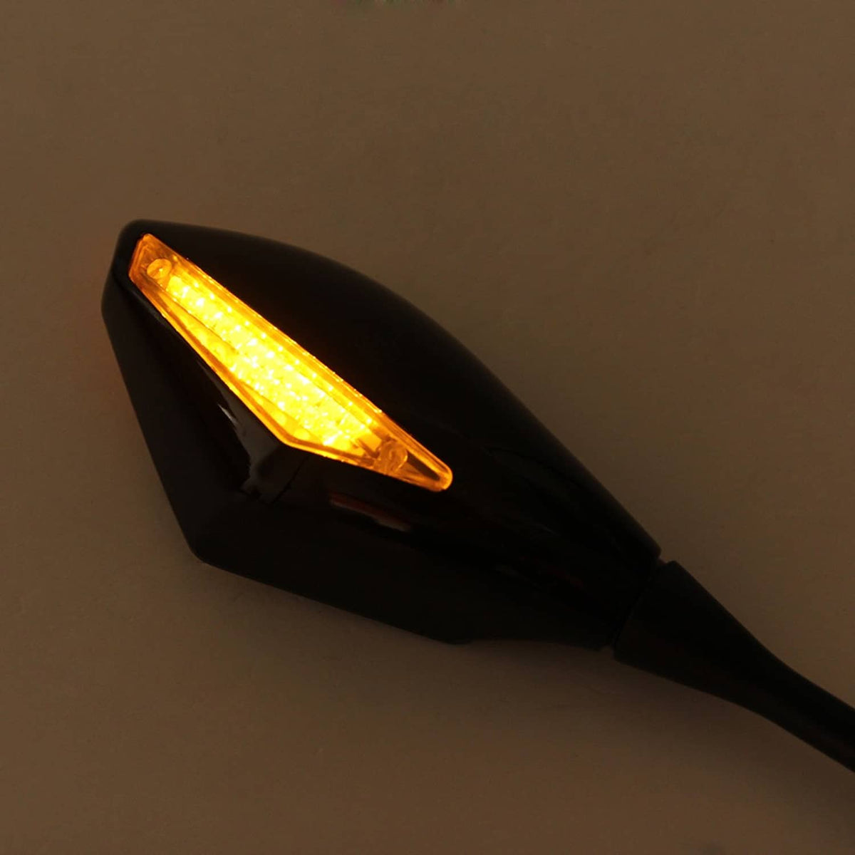 Solidspare Rearview Mirrors w/ LED Turn Signal For Honda CBR500R 2012-2017 CBR600RR 2003-21