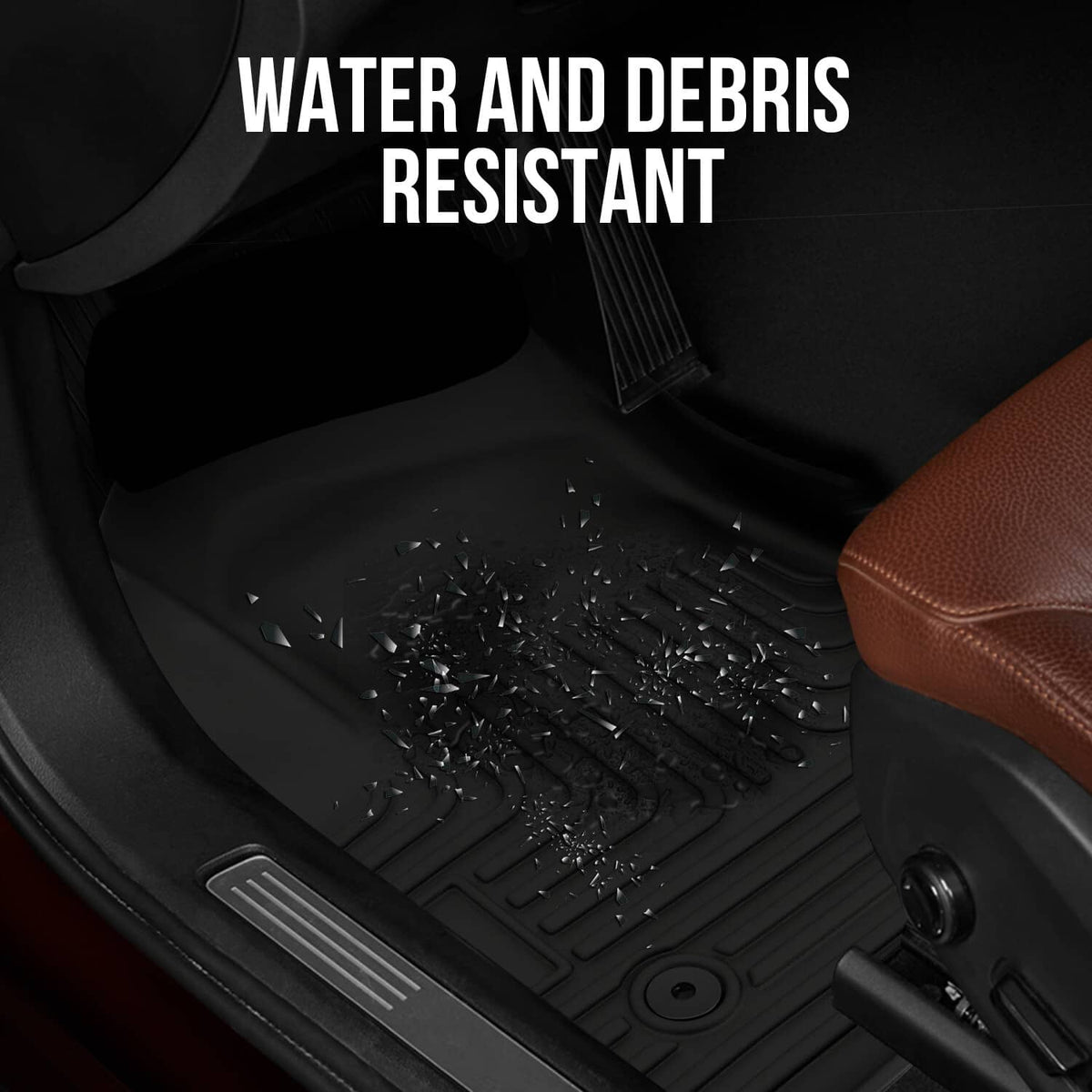 Solidspare Floor Mats & Cargo Liner(Include Hybrid) for Honda CR-V 2023-2025 TPE Custom Fit