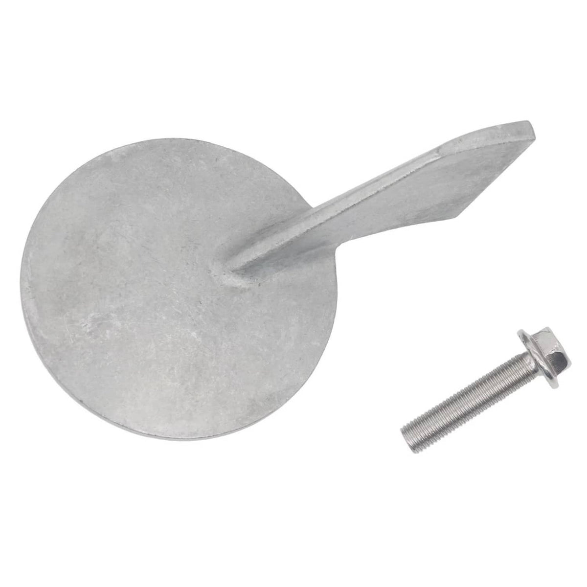Solid Spare Zinc Anode Trim Tab Yamaha Marine Outboard 4 Stroke Engine Replaces 67F-45371-00