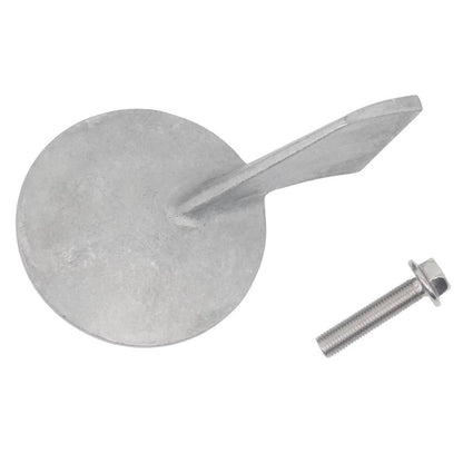 Solid Spare Zinc Anode Trim Tab Yamaha Marine Outboard 4 Stroke Engine Replaces 67F-45371-00