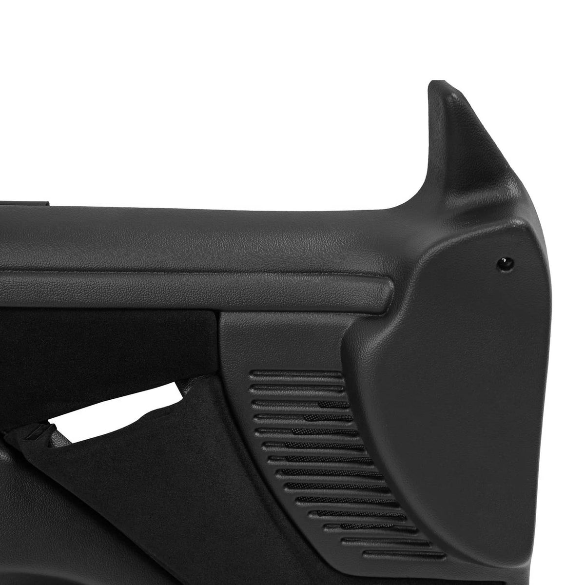Solid Spare Inner Door Panels For Ford F150 F250 F350 92-97 /Bronco 92-96 Pair Black