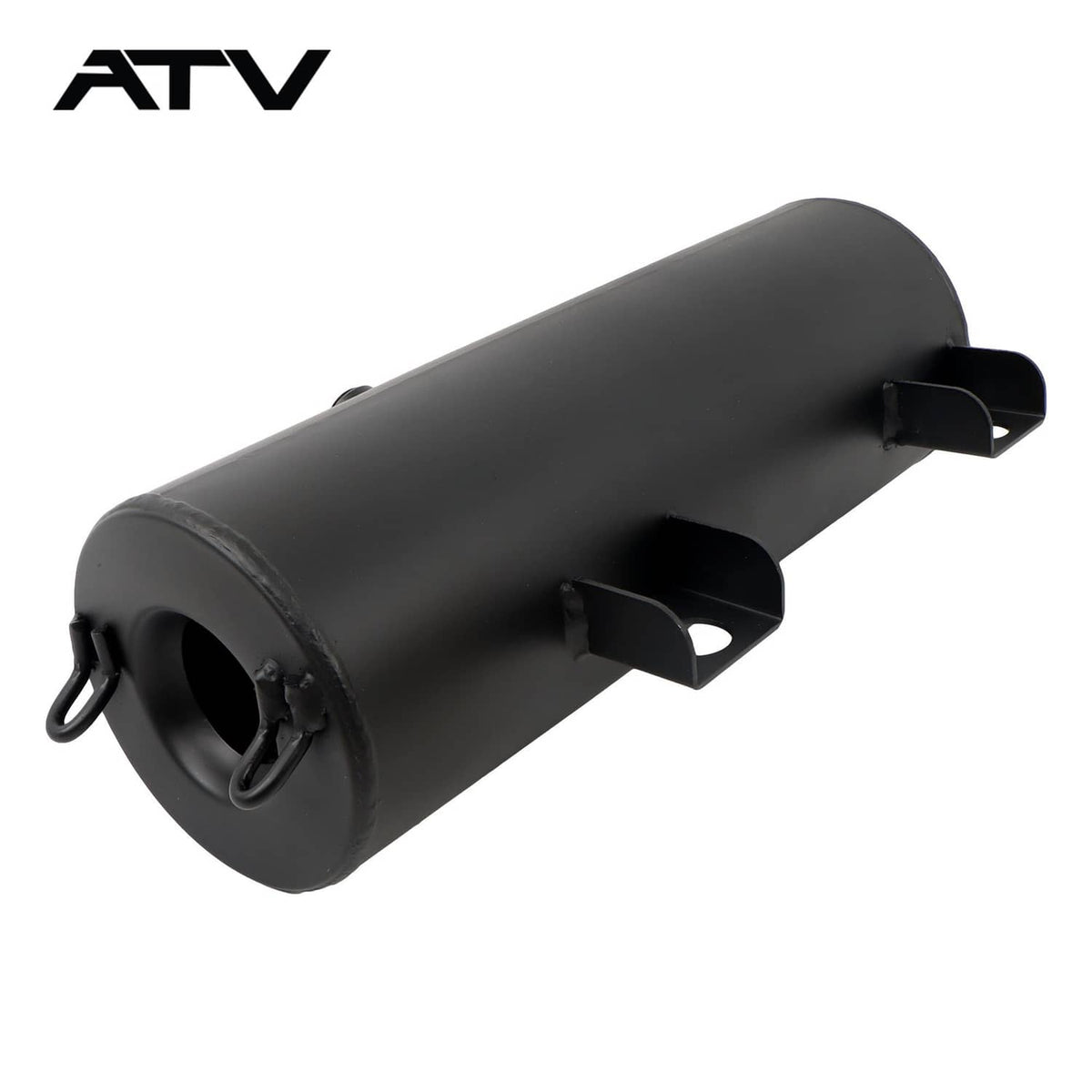 Solidspare Exhaust Muffler Silencer W/Gaskets For Polaris Scrambler 500 2000-2012