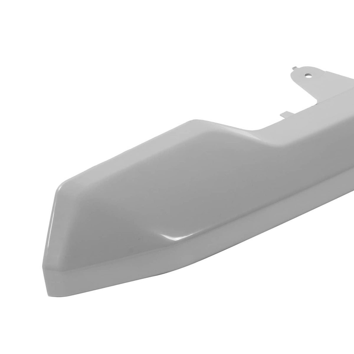 Solid Spare Front Upper Top Grille Hood Molding Trim Gray For 20-23 GMC Sierra 2500 3500 HD