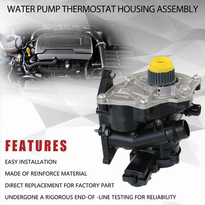 Solidspare Water Pump Thermostat Housing for Audi A3 A4 A6 VW Golf Passat 1.8 2.0 06L121111
