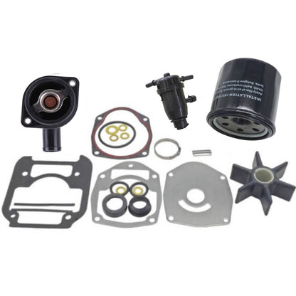 Solid Spare Mercury 175 200 225 HP V6 3.4L Outboard Maintenance Kit 8M0149930 8M0142980