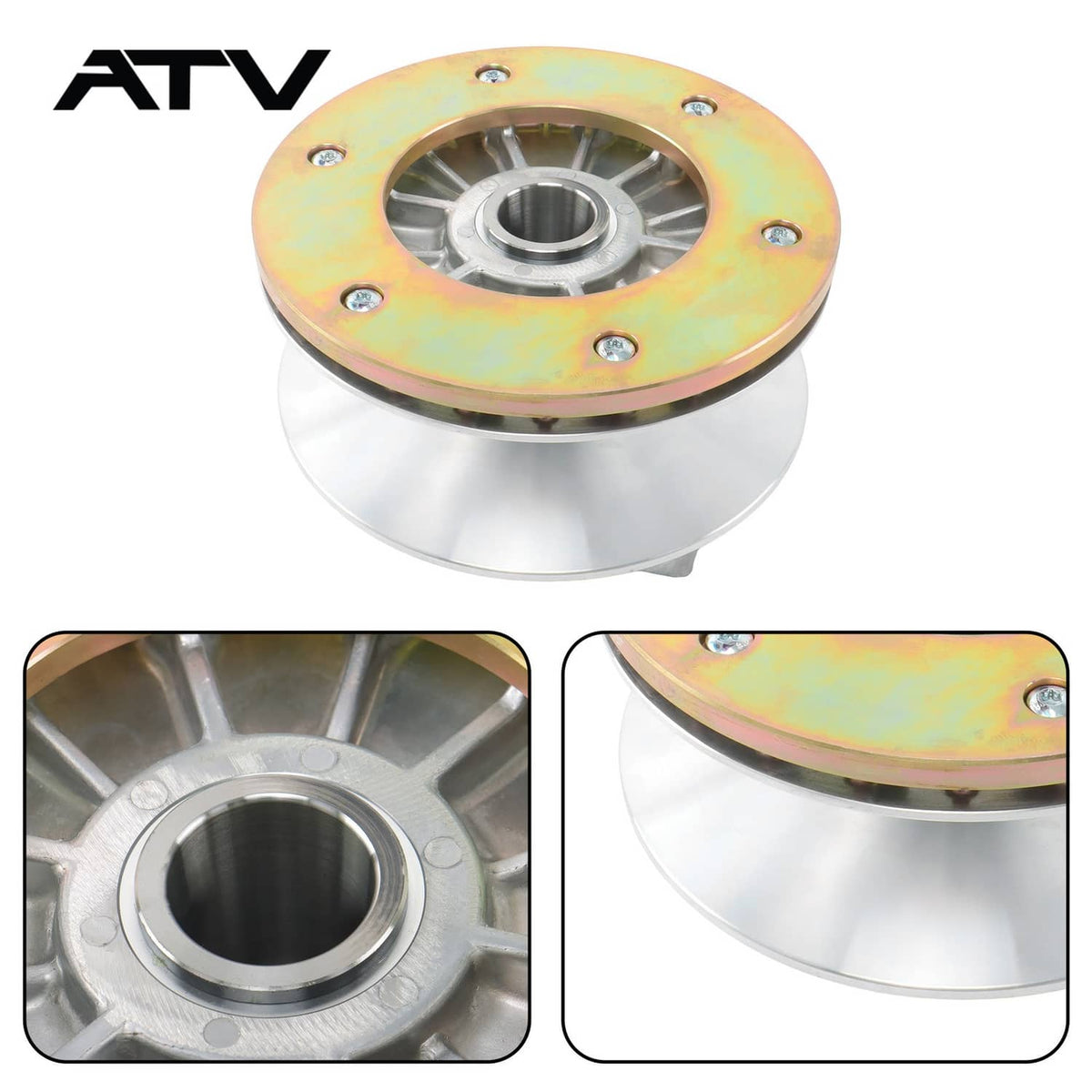 Solidspare Primary Drive Clutch 0900-0293 For Can-Am Renegade Outlander 1000 2012-2019 ATV