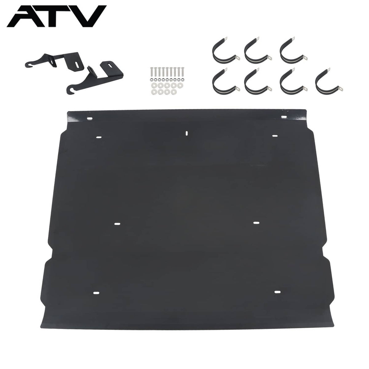 Solidspare Aluminum Hard Top Roof Black For Polaris RZR 800 S / XP 900 / 570-2 Door Model