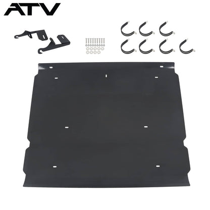 Solidspare Aluminum Hard Top Roof Black For Polaris RZR 800 S / XP 900 / 570-2 Door Model