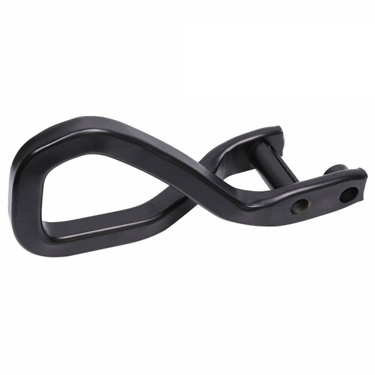 Solidspare 2Pcs Front Tow Recovery Hooks Set w/Bolts For 2019-2021 GMC Sierra 1500 Black