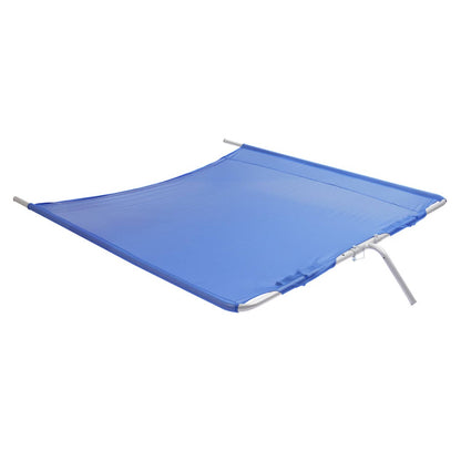Solidspare Silvery+Blue Boat Sun Shade For Boats 25 FT And Under Aluminium Powder Coated