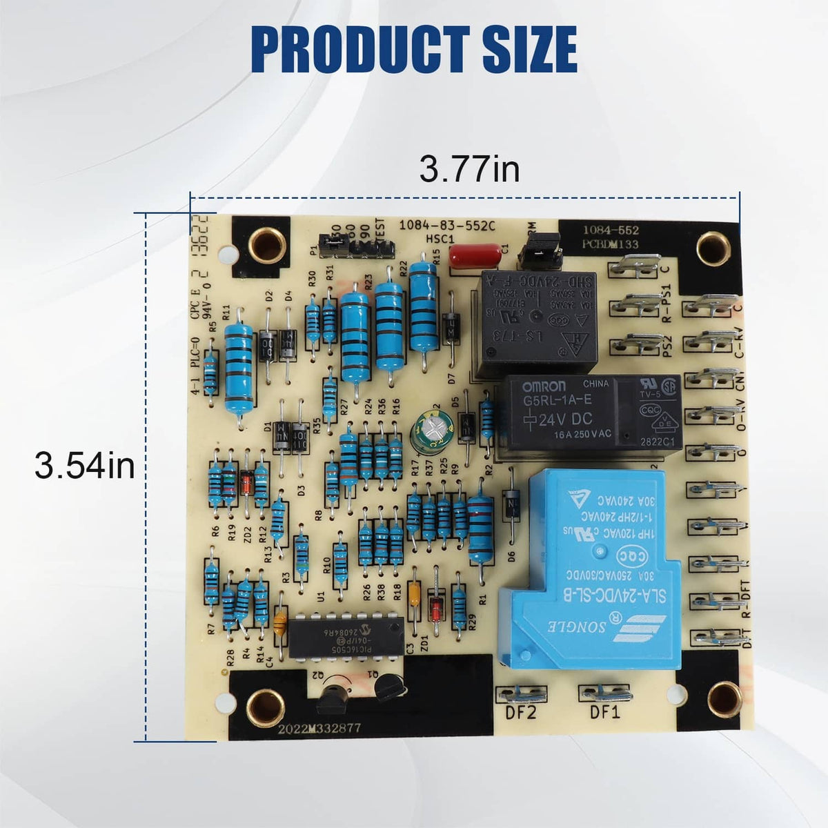 Solidspare PCBDM133 PCBDM133S For Goodman Amana Janitrol Heat Pump Defrost Control Board