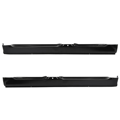 Left & Right Rocker Panel Steel For Dodge Ram Quad Cab 1500 2500 3500 2002-2008