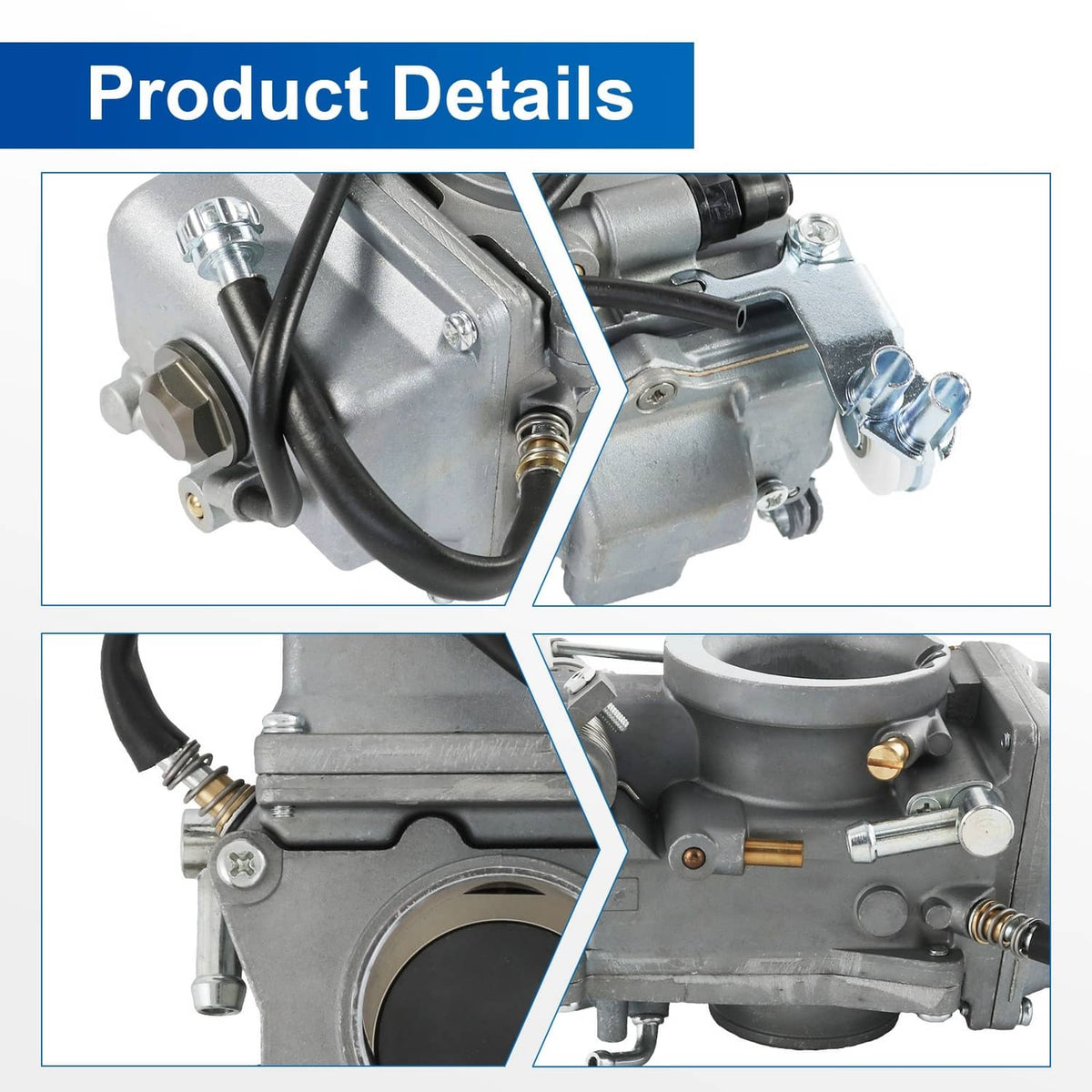 Solidspare Carburetor for 42mm Harley HSR42 Evo Evolution Twin Cam TM42 Carb