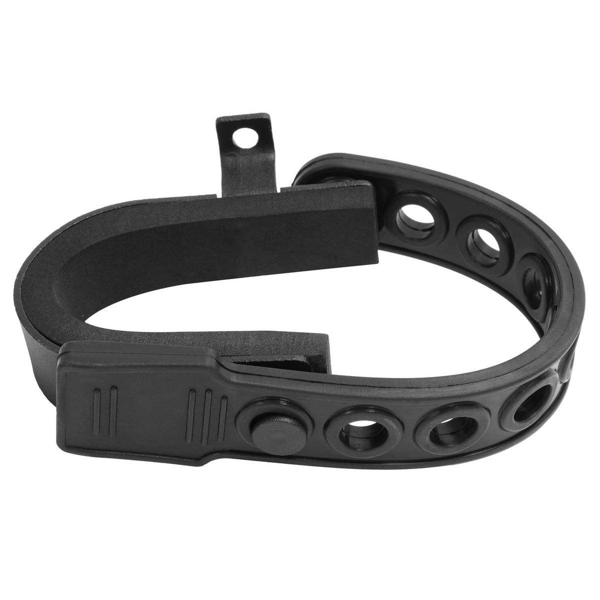 Solid Spare Powder Coated Rubber Gun Rack Straps 2 Pack For Seat Back MOLLE Panel Mounting