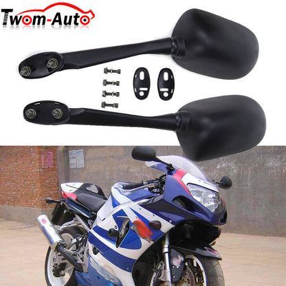 Solidspare 2PC Motorcycle Racing Rearview Side Mirrors For Honda CBR250R CBR 250R 2011-2015