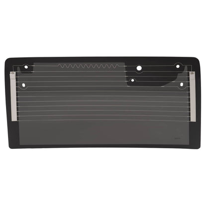 Solid Spare Fits Jeep Wrangler 2&4 Door 2007-10 Rear Back Heated Window Tempered Glass Dark