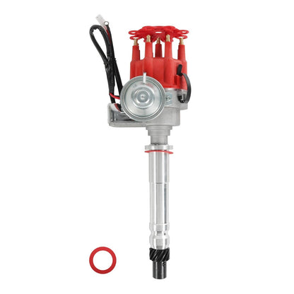 Solidspare Ignition Distributor w/ Cap & Rotor for Chevy SBC BBC 283 305 327 454 350 V8 R2R