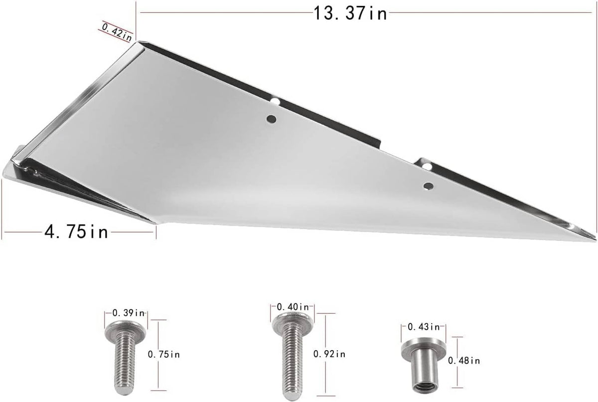 Solidspare Inboard Skeg Guard Protecter for Volvo SX DP 1995-2006 Replace Part 99022 99052