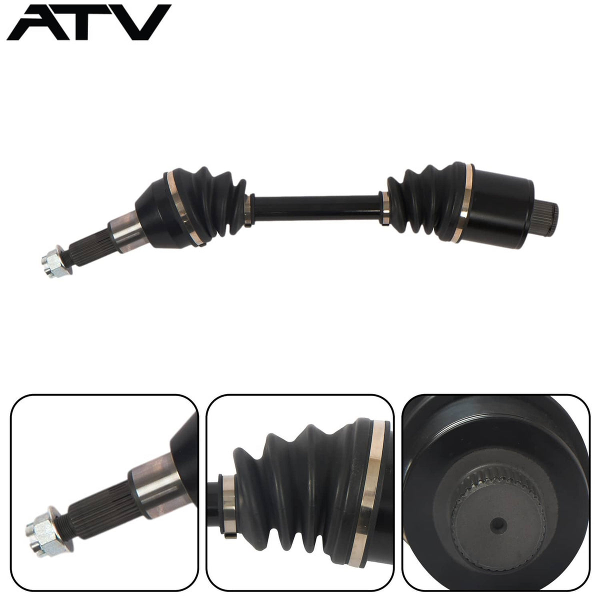 Solidspare Rear Left/Right CV Axles Drive Shaft For Polaris Sportsman 500 1999-2002 1380142