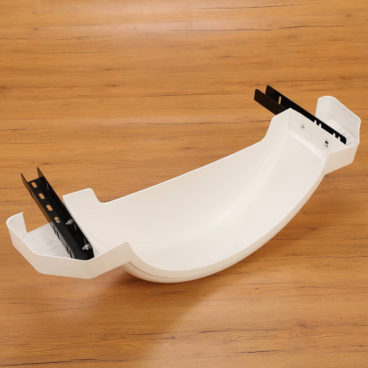 Solidspare Pair L&R Single Axle Trailer Fenders White HDPE For 13" diameter Wheels Tires