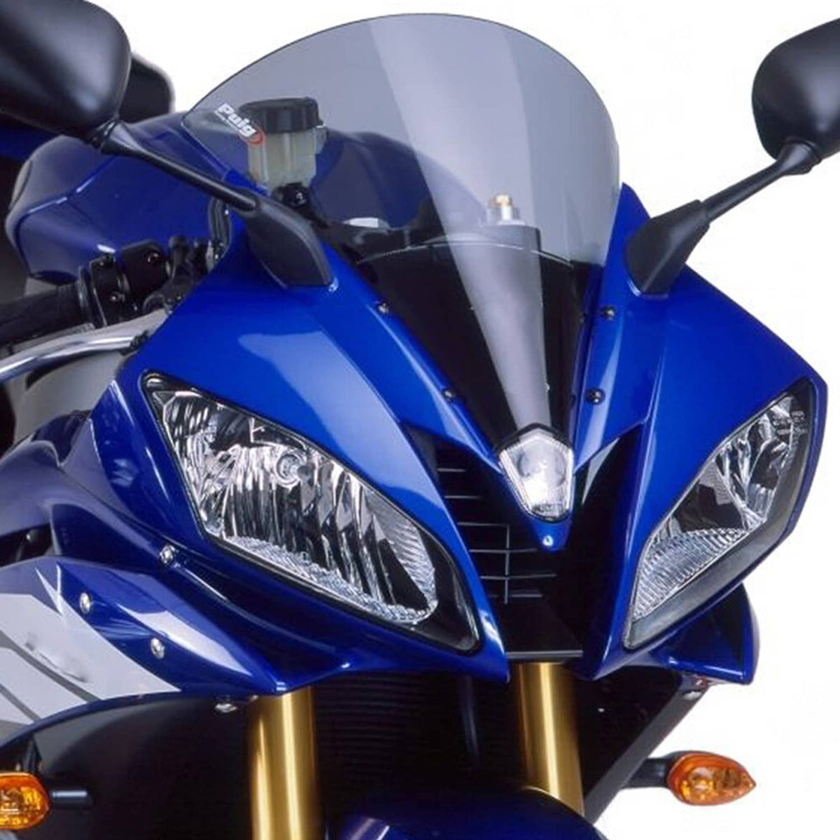 Solidspare Black ABS Front Headlight Headlamp Fits For Yamaha YZF R6 YZFR6 2006-2007 06 07