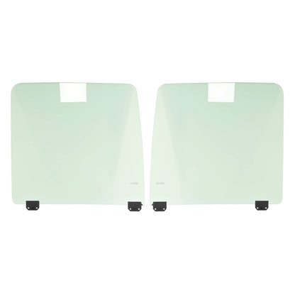 Solid Spare Pair Crew Cab Rear Door Glass LH+RH For 99-12 Ford F250 F350 F450 F550 F650 F750
