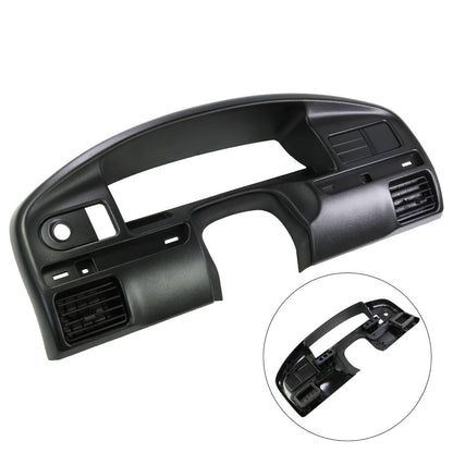 Solidspare Black Dash Instrument Cluster Panel Bezel For Ford F250 F350 Diesel 1994-1997