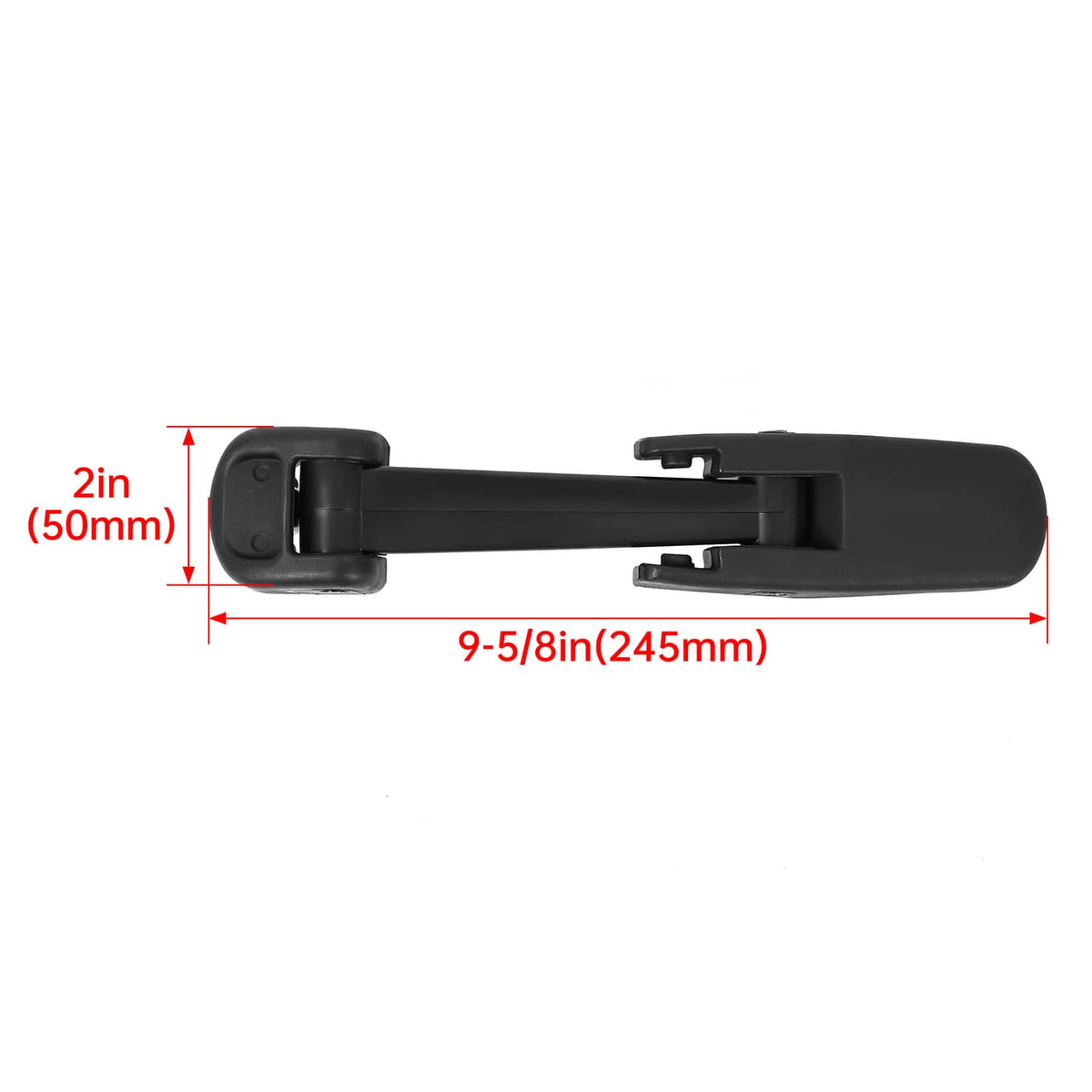 Solid Spare #15097841 Black Hood Latch For Hummer H2 2003-2009 Chevy Kodiak GMC TopKick