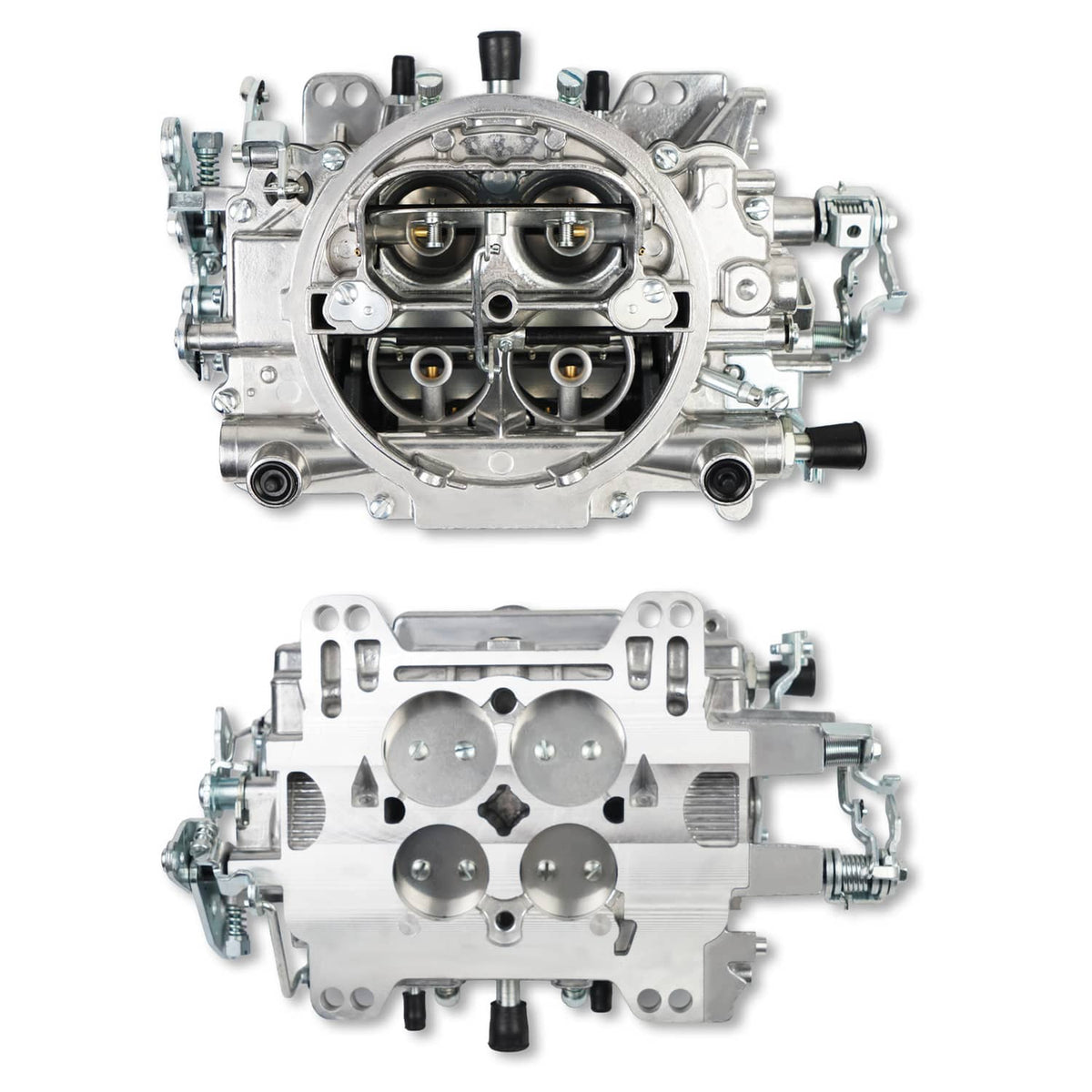 Solidspare 4 Barrel Carburetor w/Manual Electric Choke For Edelbrock 1405 Performer 600 CFM