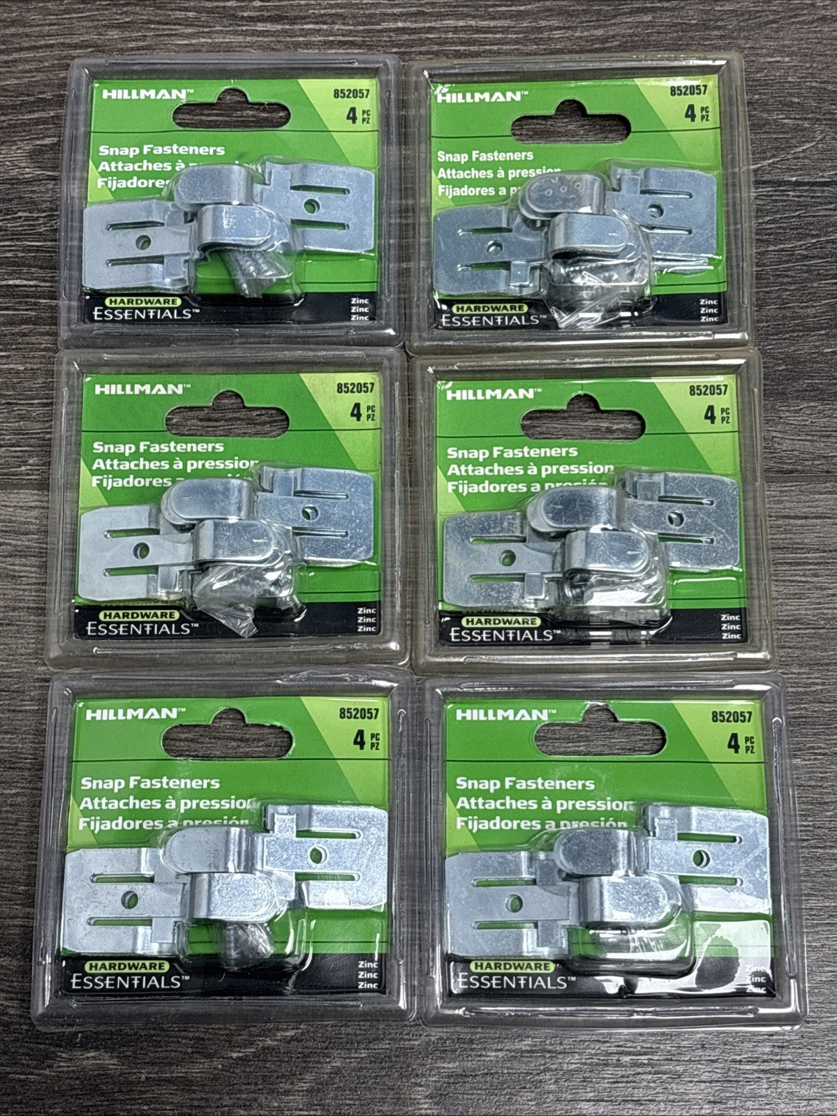 6 Window Screen Snap Fasteners by Hillman Group Co. #852057